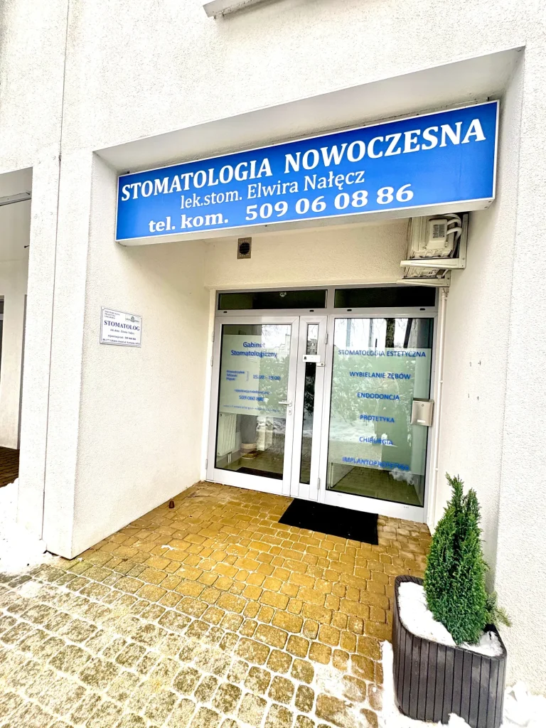 Wejście do gabinetu, ul. Kartuska 345 B